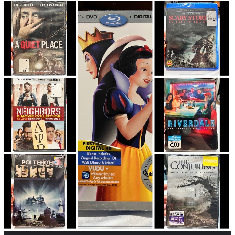A Quiet Place Neighbors Scary Story Riverdale Conjuring‎ Snow White Poltergeist